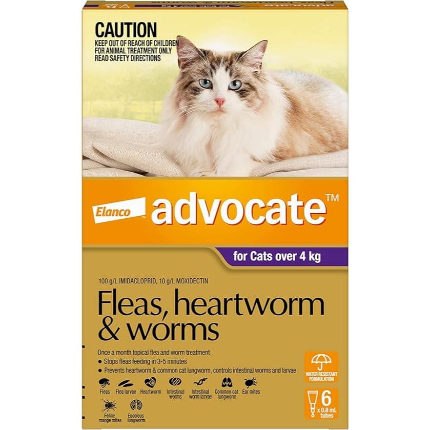 Advocate Treatment for Cats Over 4 kg